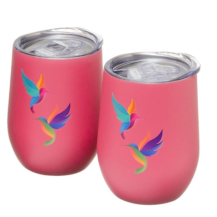World Wildlife Fund Hummingbird Wine Carafe - Thumbnail 3