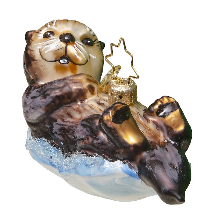 Sea Otter Radko Ornament