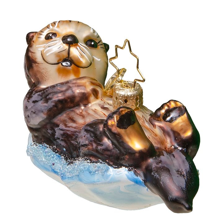 Sea Otter Radko Ornament