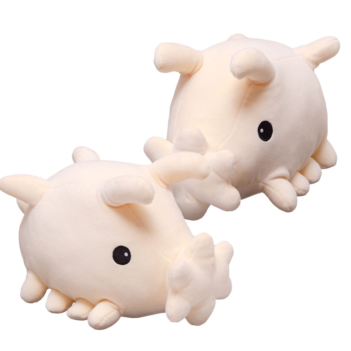 pair of 2 pink sea pig plush