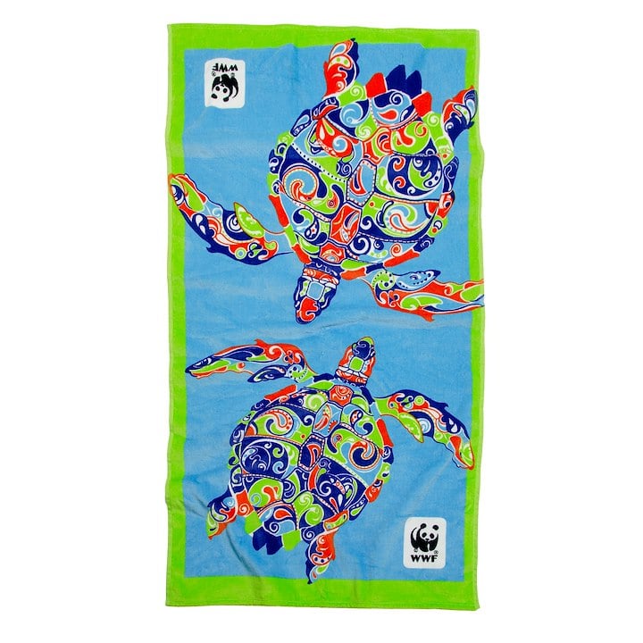 World Wildlife Fund Sea Turtle Beach Towel - Thumbnail 2