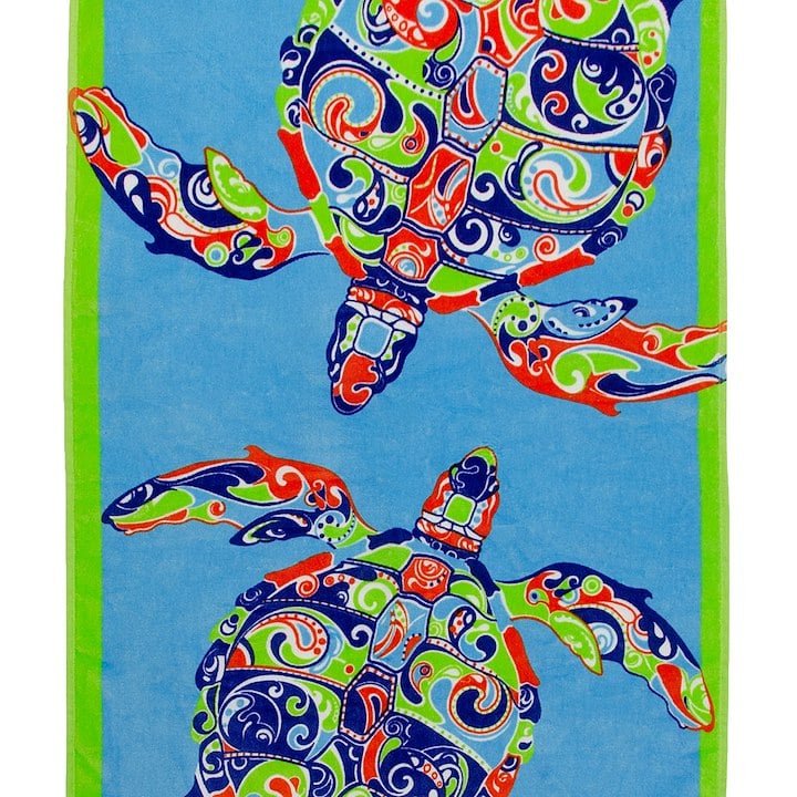 World Wildlife Fund Sea Turtle Beach Towel - Thumbnail 3