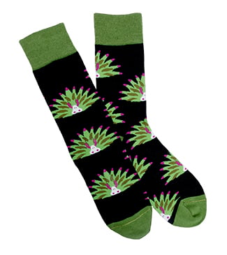 Leaf Sheep Socks